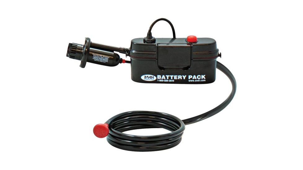 Zodi Battery Powered Shower — CampSaver