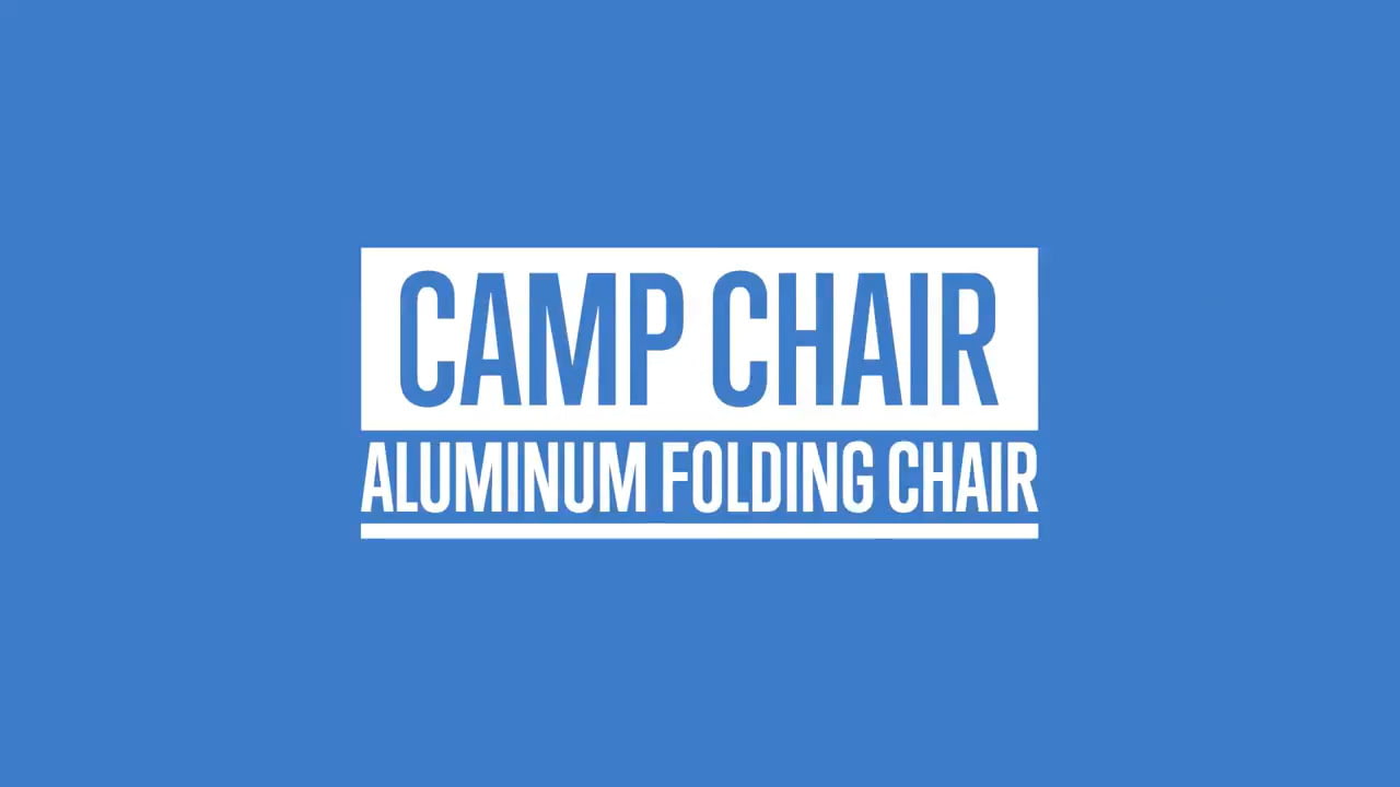 opplanet alps mountaineering camp chair video