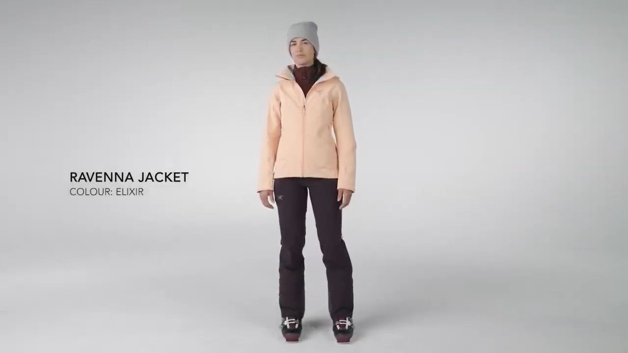 opplanet arcteryx ravenna jacket womens elixir video