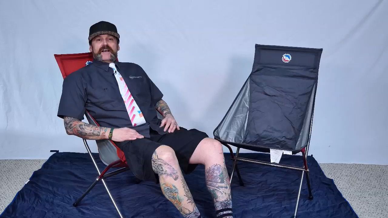 opplanet big agnes big six camp chair video