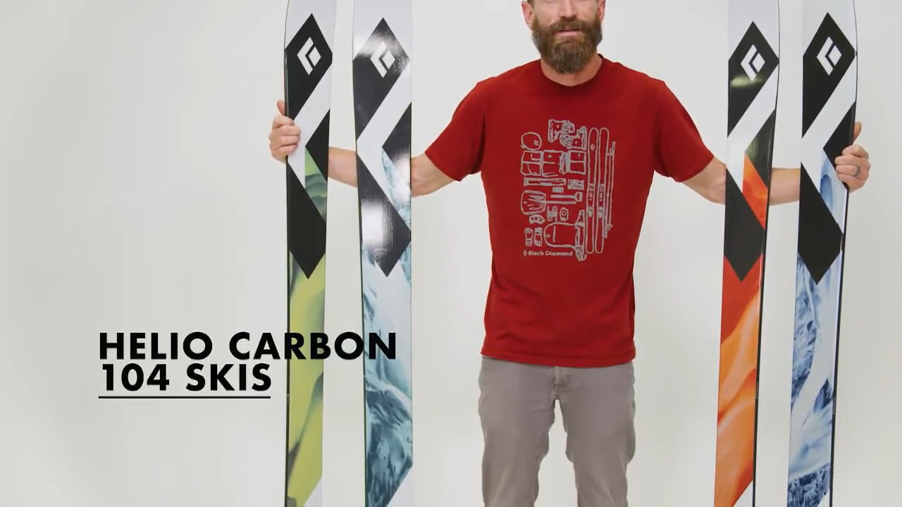 opplanet black diamond helio carbon skis video