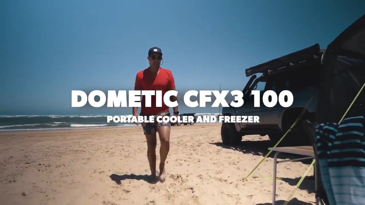 opplanet dometic cfx3 100 portable cooler and freezer video