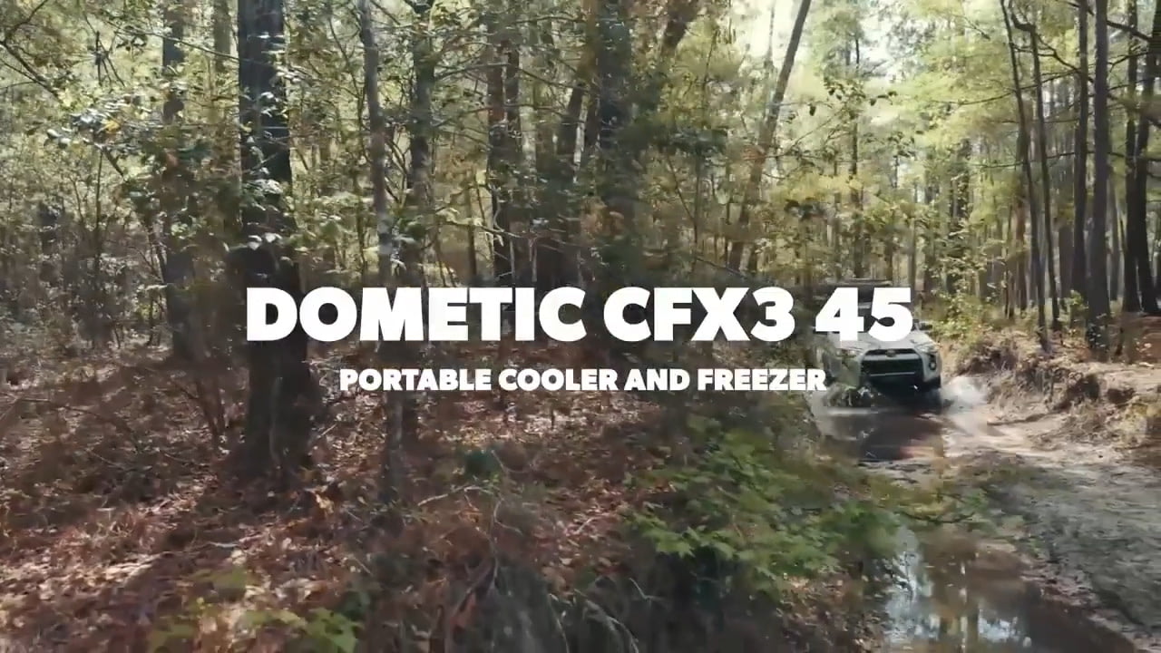 opplanet dometic cfx3 45 portable cooler and freezer video