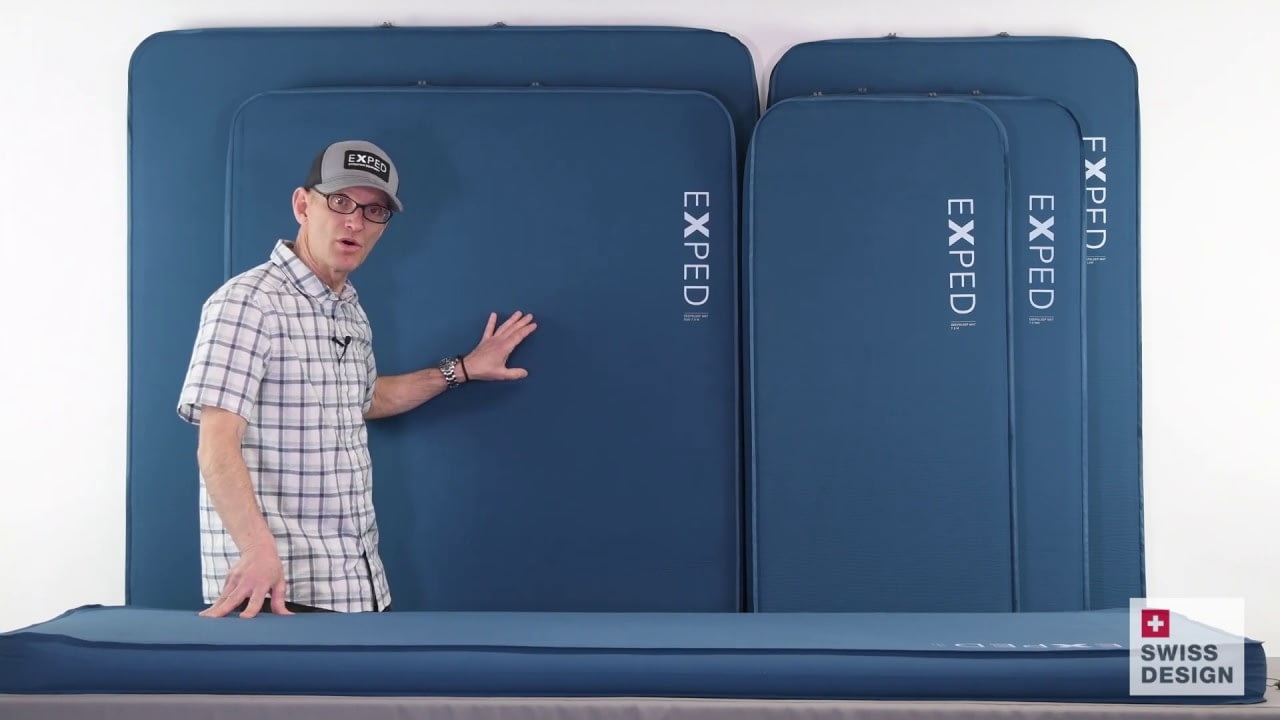 opplanet exped deepsleep sleeping mat series features and details video