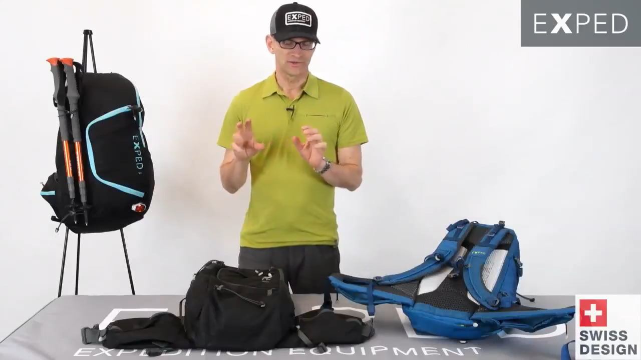 opplanet exped skyline 15 and 25 backpacks video
