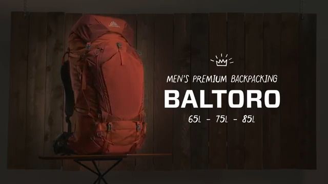 opplanet gregory baltoro mens premium backpacking 65 75 85 video
