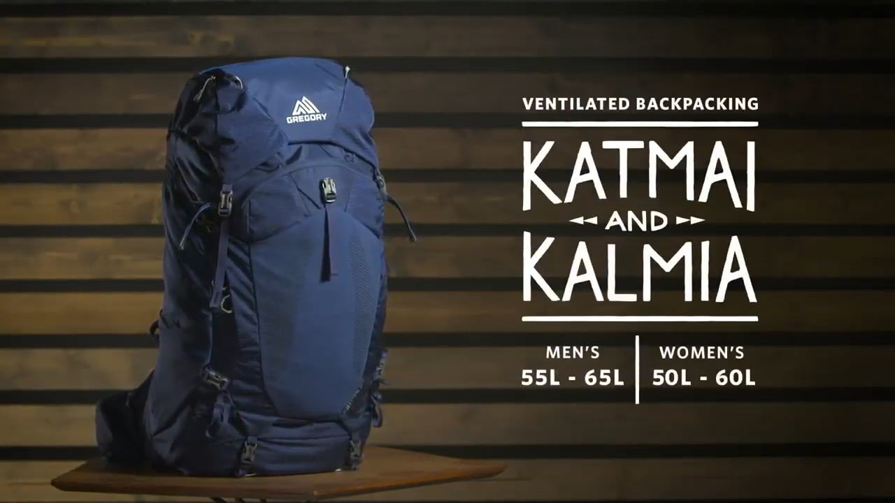 opplanet gregory packs katmai and kalmia ventilated backpacking video