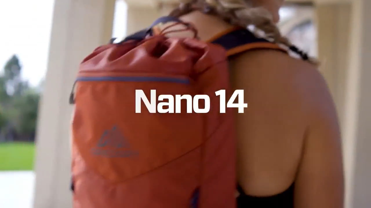 opplanet gregory packs nano 14 everyday adventure video