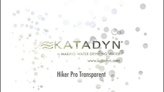 opplanet katadyn hiker pro transparent microfilter video