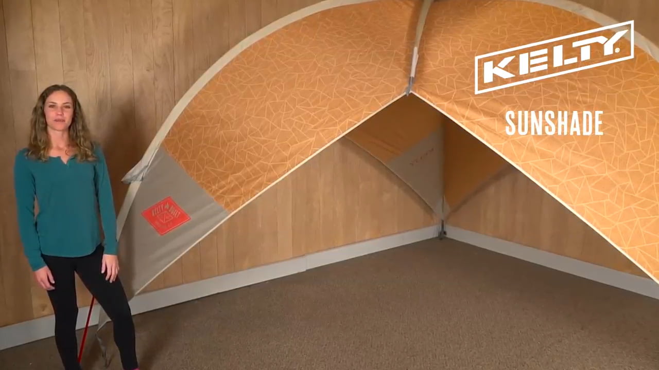 opplanet kelty sunshade with side wall video