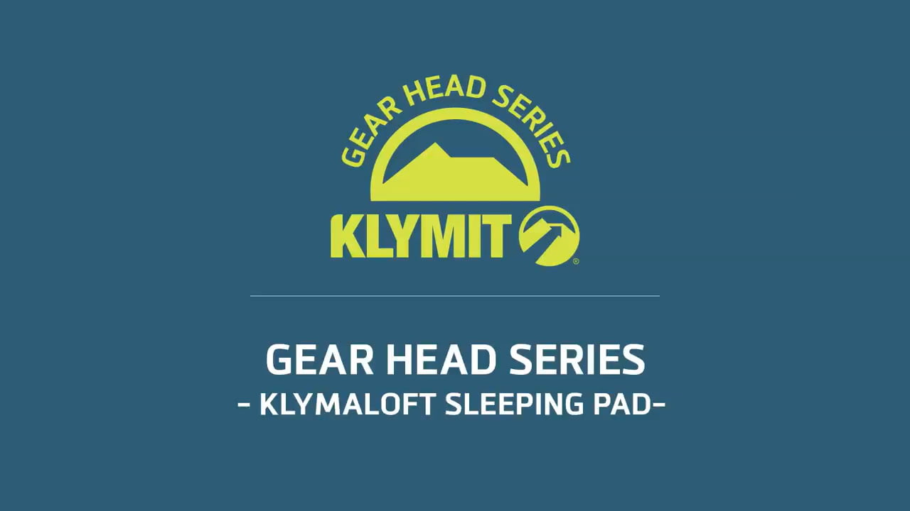 opplanet klymit gear head series klymaloft sleeping pad video