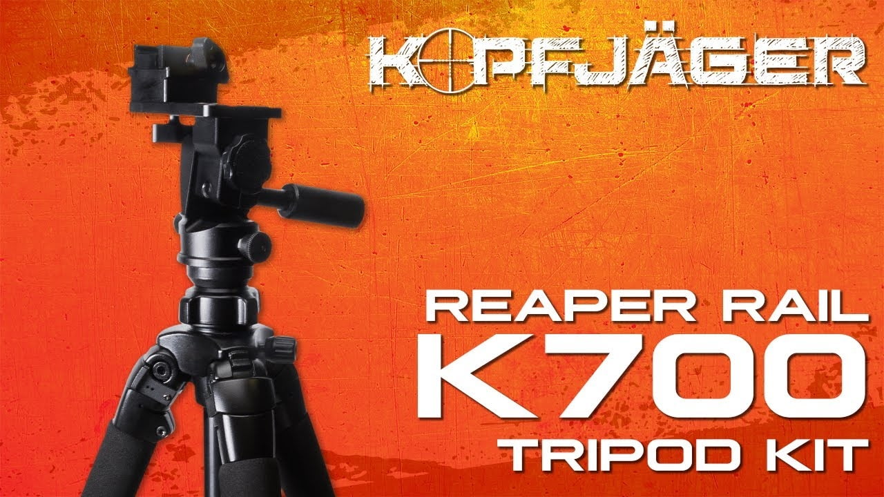 opplanet kopfjager reaper rail k700 tripod kit video
