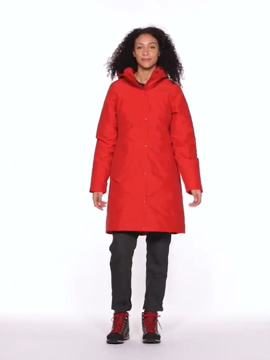 opplanet marmot chelsea coat womens video