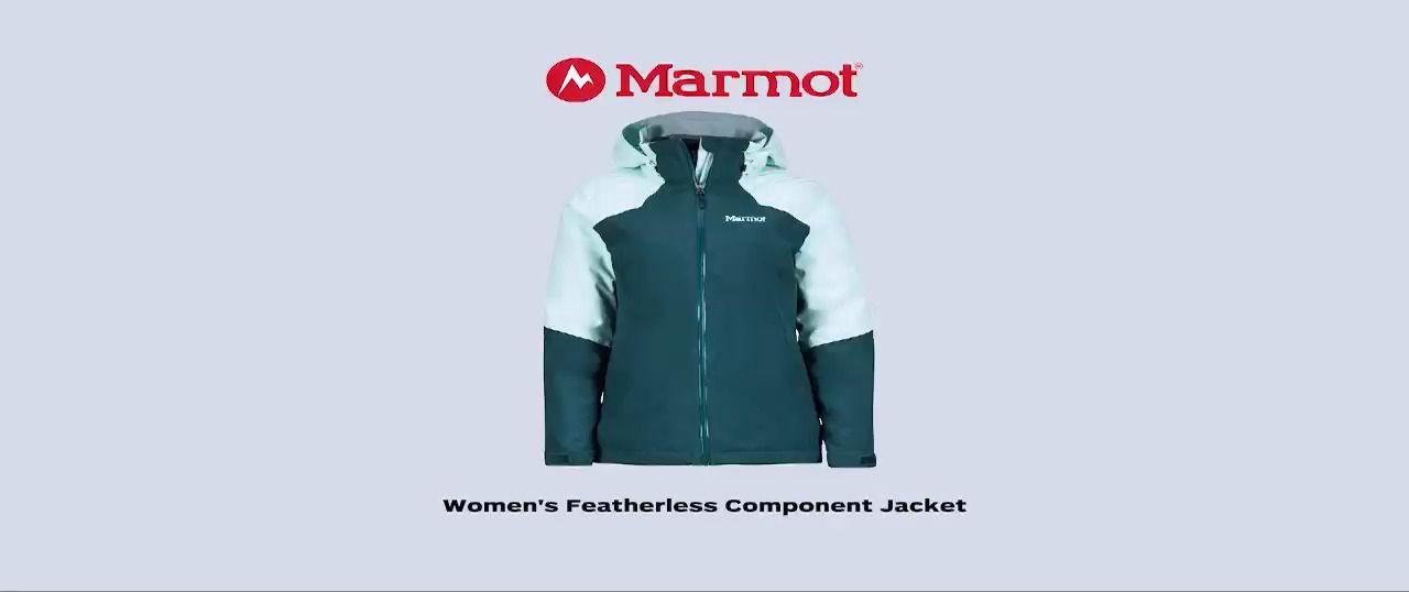 opplanet marmot component featherless jacket womens video