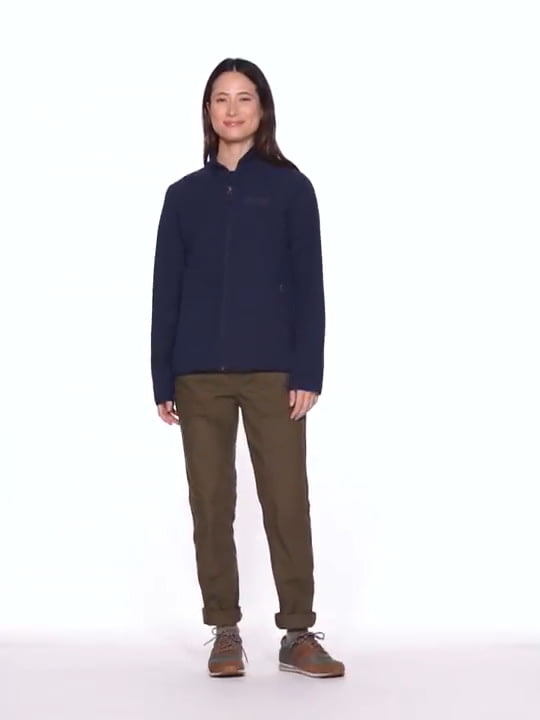 opplanet marmot rocklin full zip jacket womens video