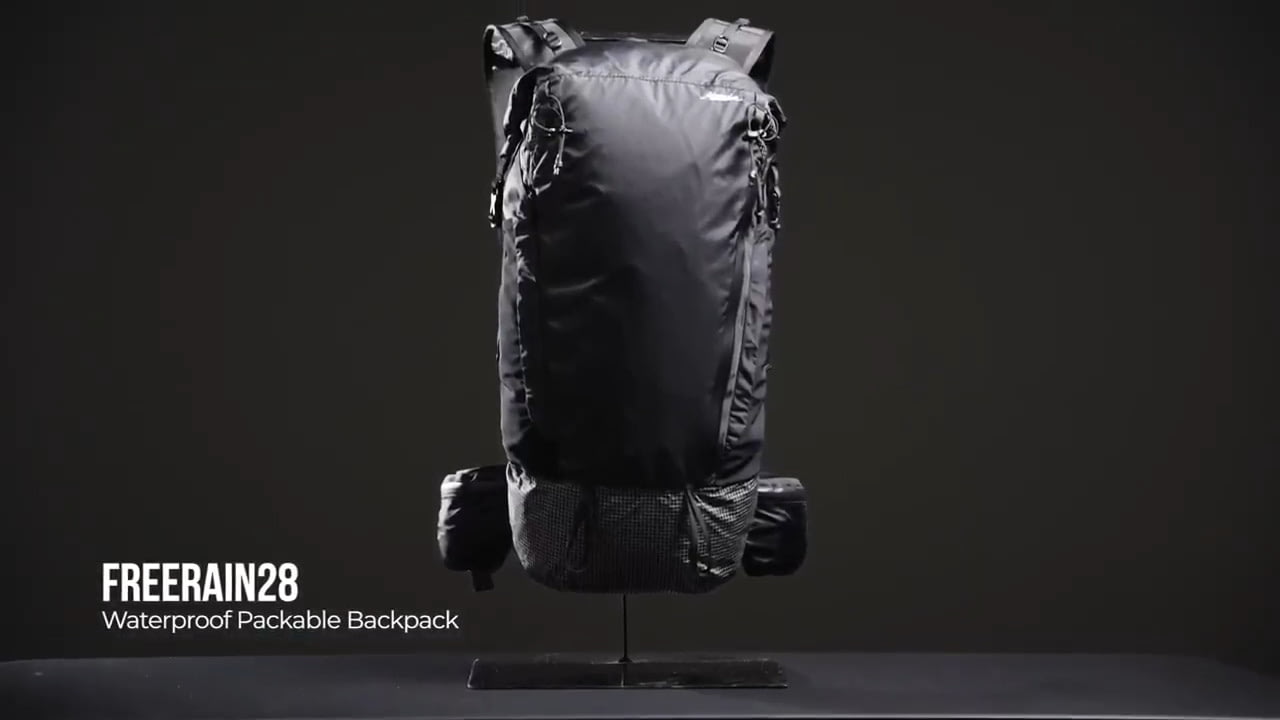 opplanet matador freerain28 waterproof packable backpack video
