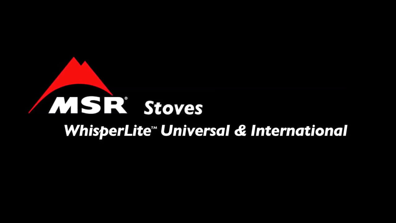 opplanet msr stoves whisperlite universal and international maintenance video