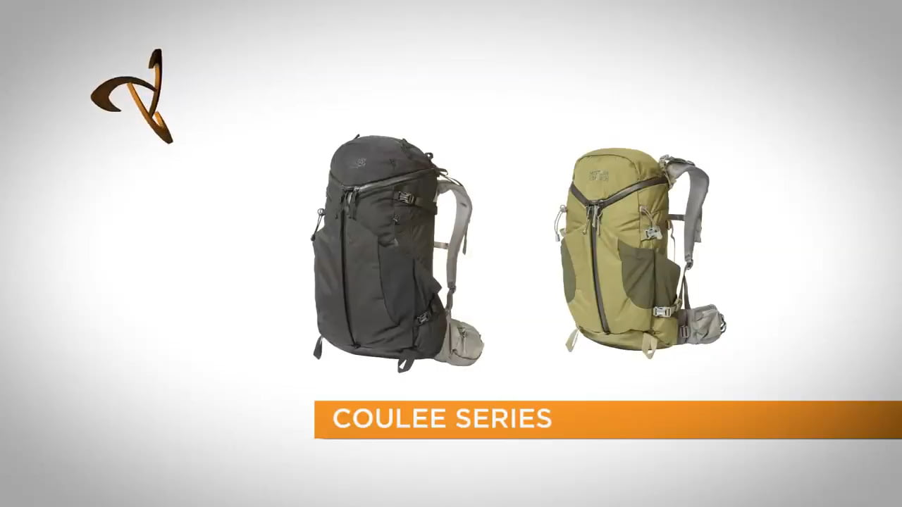opplanet mystery ranch coulee 25 and 40 3 zip hiking and lightweight backpacking bags video