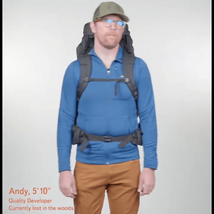 opplanet mystery ranch radix 57 backpack on model video