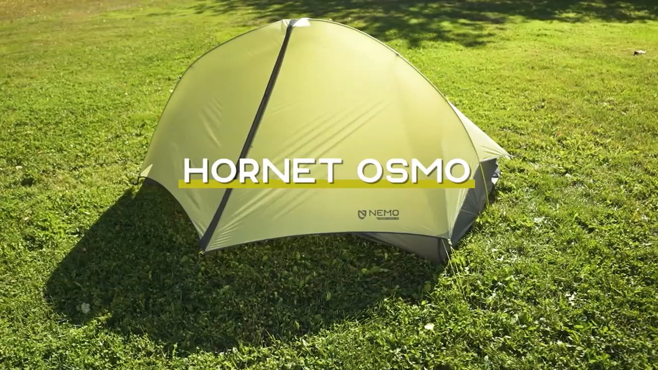 opplanet nemo hornet osmo ultralight backpacking tent video