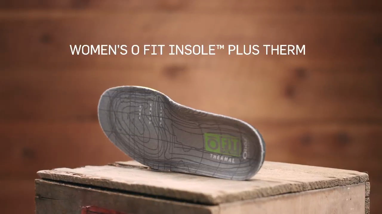 opplanet oboz o fit insole plus thermal video