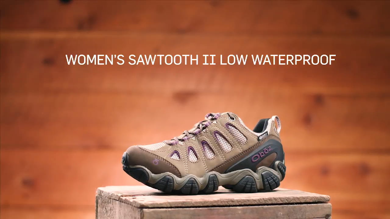 oboz women's sawtooth ii low b dry