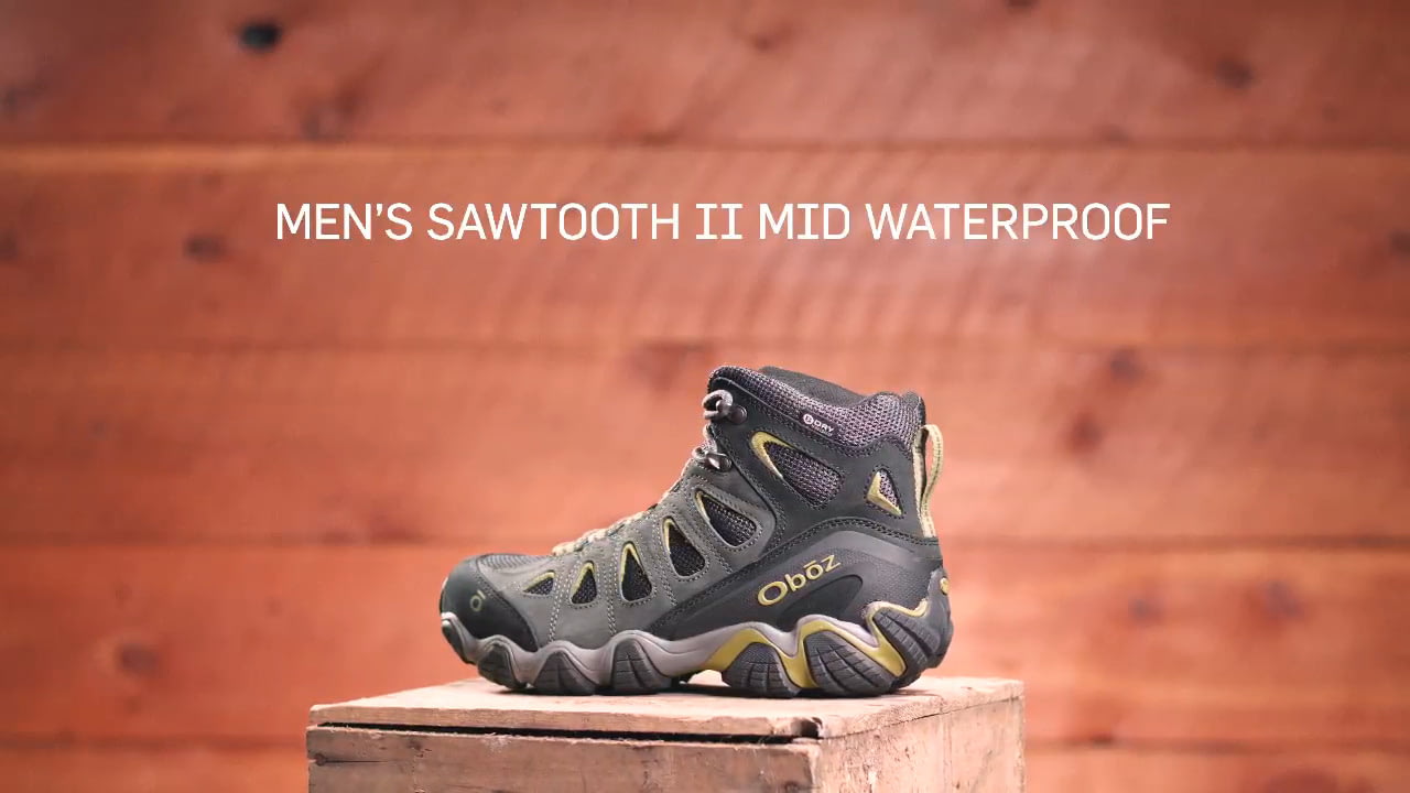 oboz men's sawtooth ii mid b dry