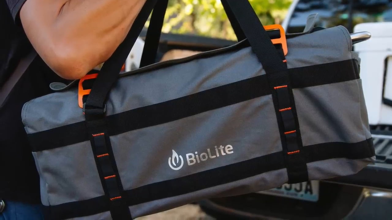 opplanet opplane biolite firepit carry bag overview video