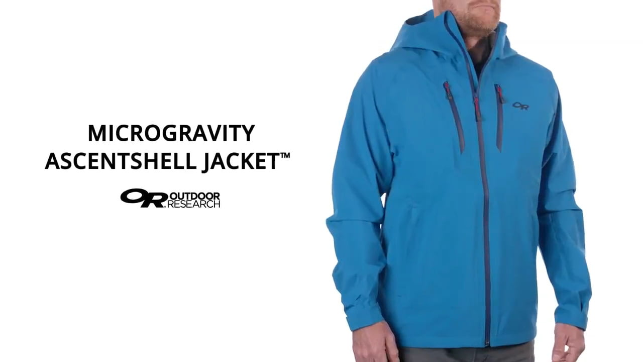 opplanet outdoor research microgravity ascentshell jacket video