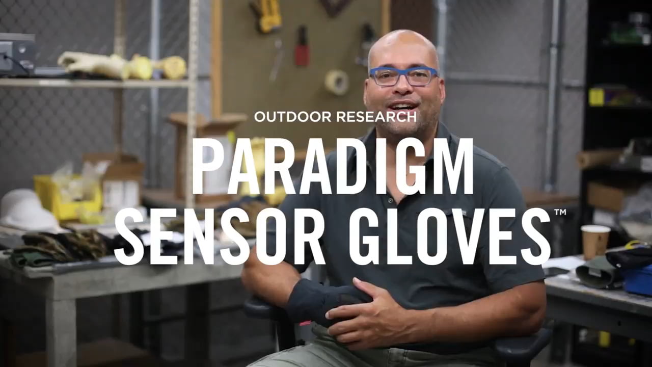 opplanet outdoor research paradigm gloves video