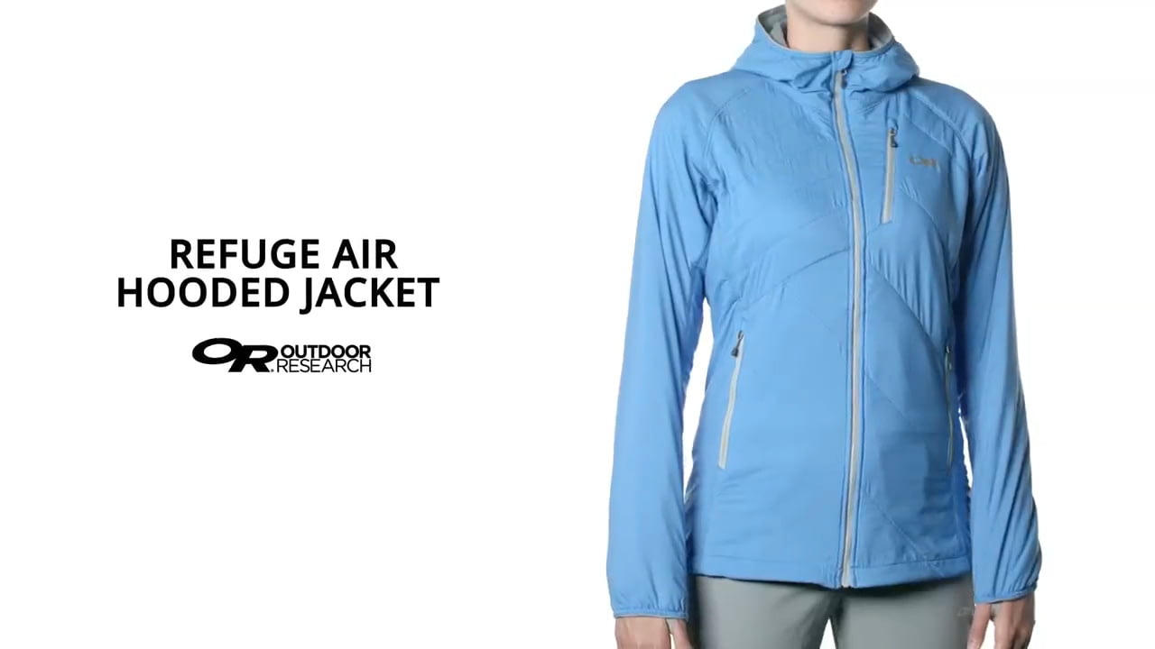 opplanet outdoor research refuge air hooded jacket video