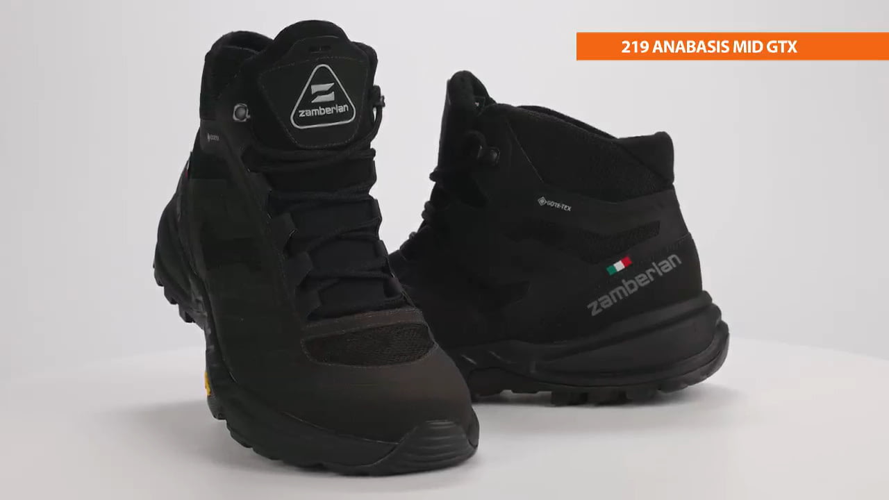 opplanet zamberlan 219 anabasis mid gtx hiking shoes video