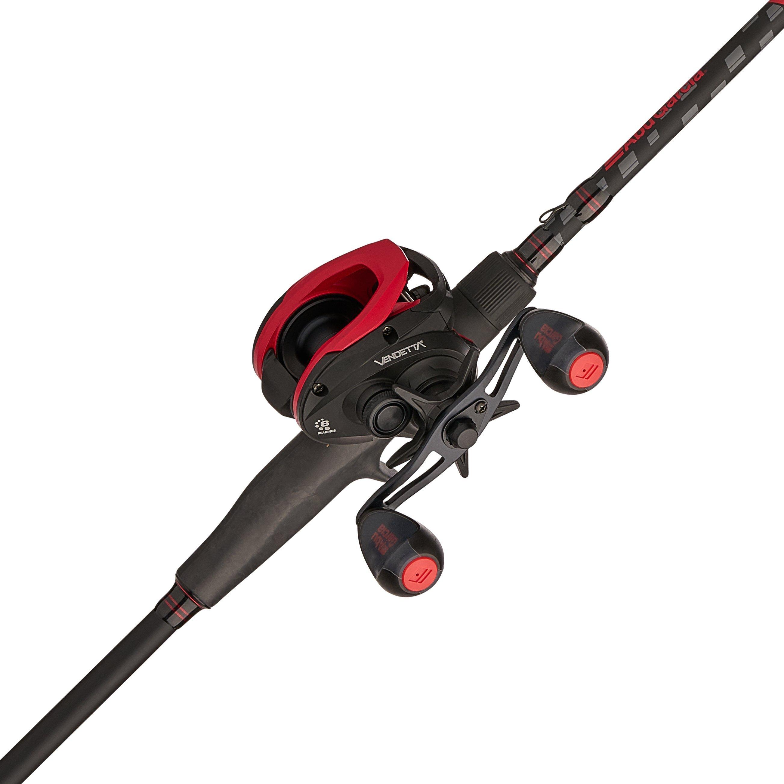 Baitcast Combo Right Medium Heavy Power Fishing Rod & Reel Combos for sale