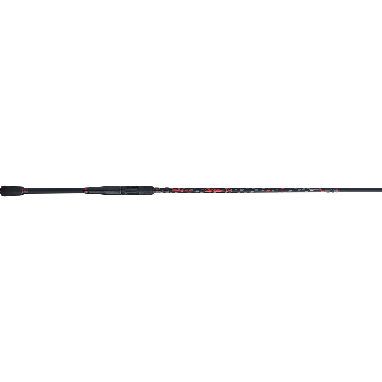 Abu Garcia Vendetta Casting Rod, 30 Ton Graphite with Intracarbon Blank,  Carbon Rear Grip, SS Guides with Zirconium Incerts, 2 Piece, Medium-Heavy  VDTIIC662-6 with Free S&H — CampSaver