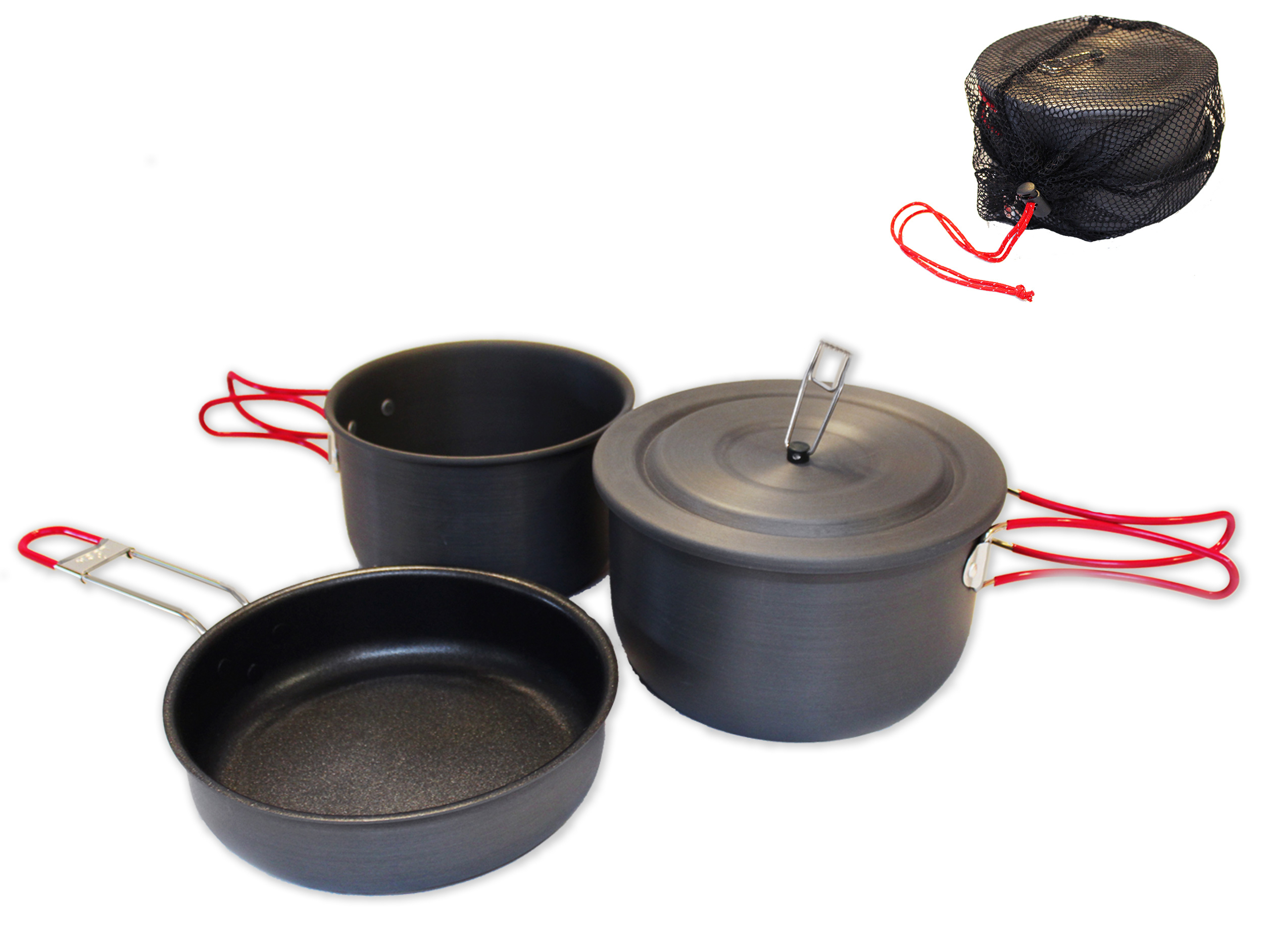 Alpine Mountain Gear Hard-Anodized Camping Cook Set