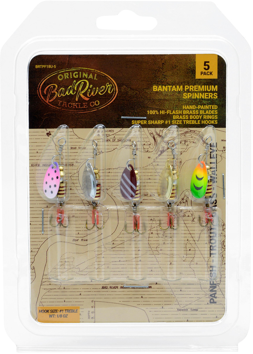 Bad River Trout, Panfish, Stream Bass Spinner Kit — CampSaver