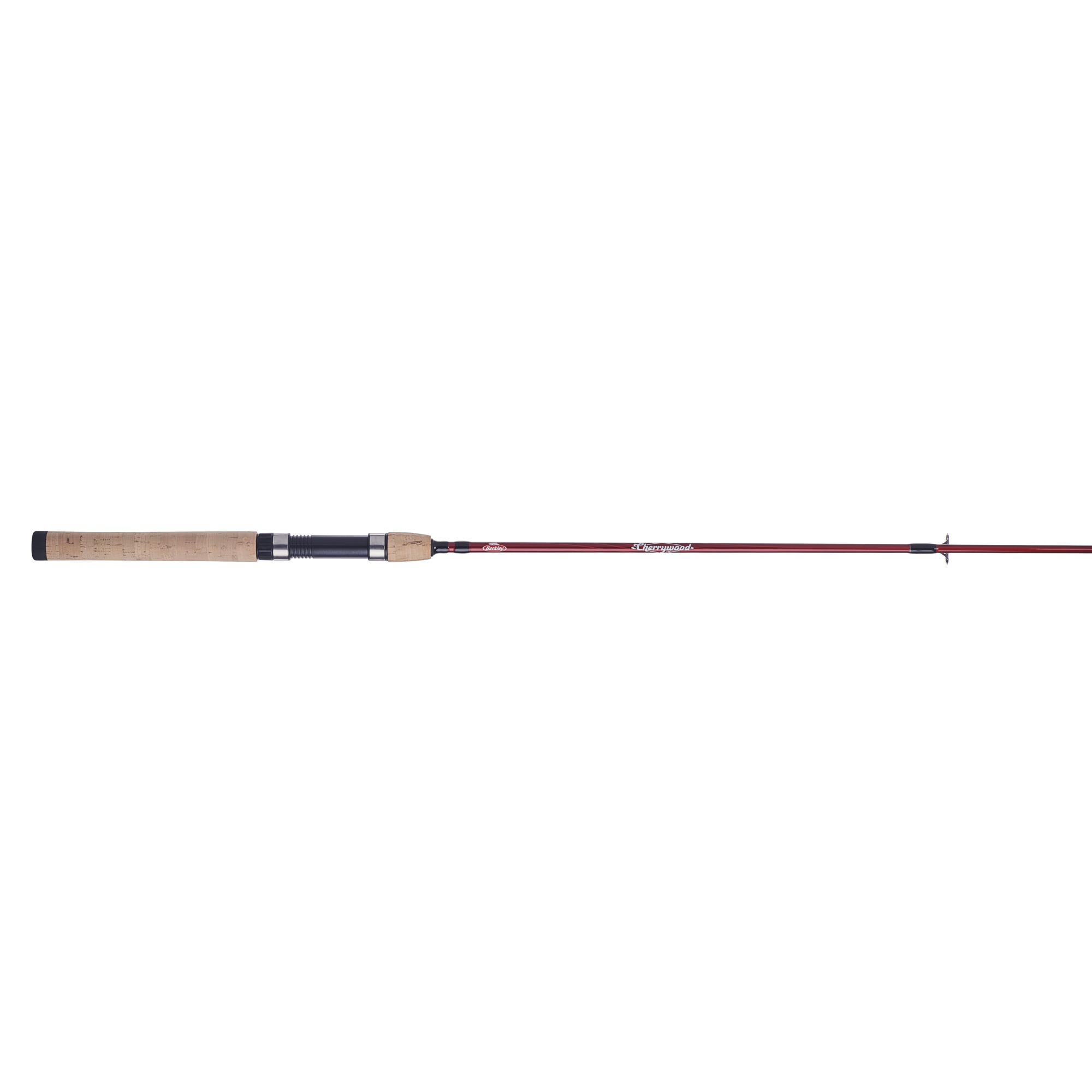 Berkley Cherrywood Rod, Blank Through Handle Design, Cork Handle Graphite  Composit, SS Guides And Inserts 2 Piece, Light, Spinning