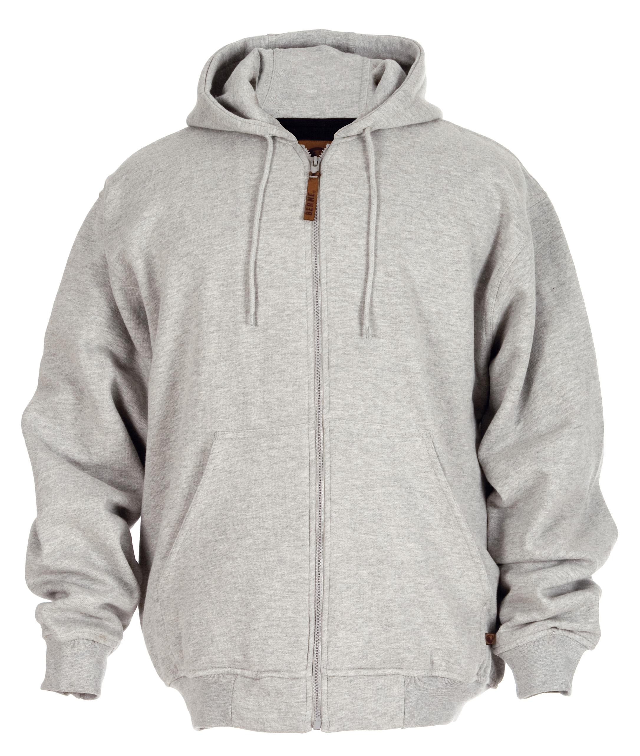 Berne thermal clearance lined hooded sweatshirt