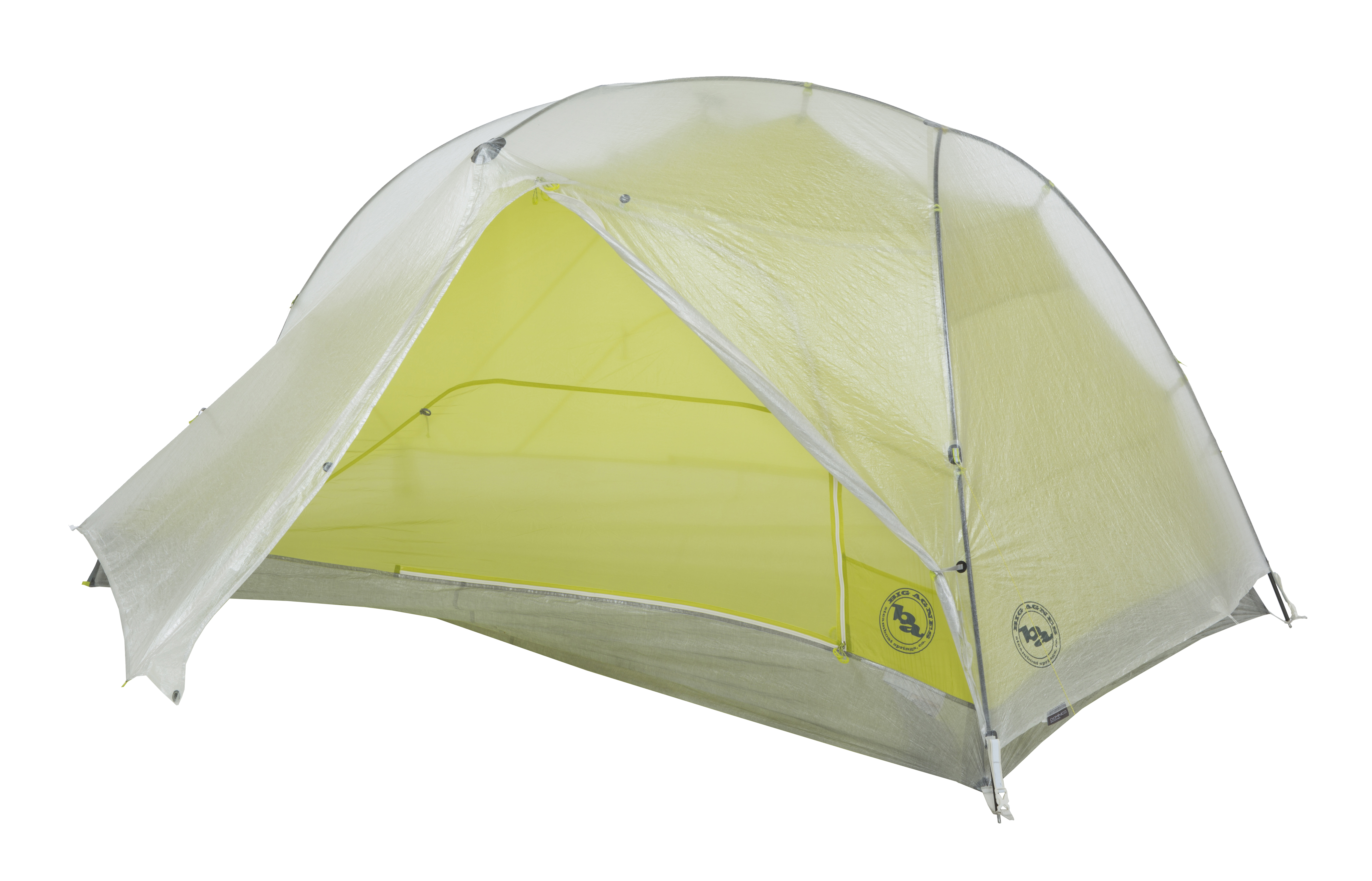 Big Agnes Tiger Wall 2 Carbon with Dyneema Tent - 2 Person, 3 Season |  Backpacking Tents 