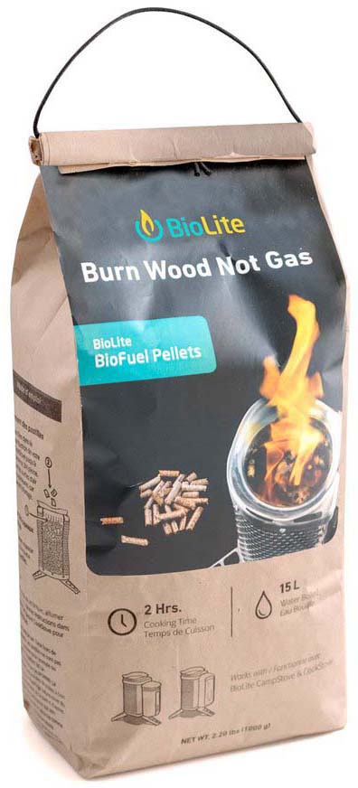 BioLite CampStove BioFuel Pellets, 1kg bag