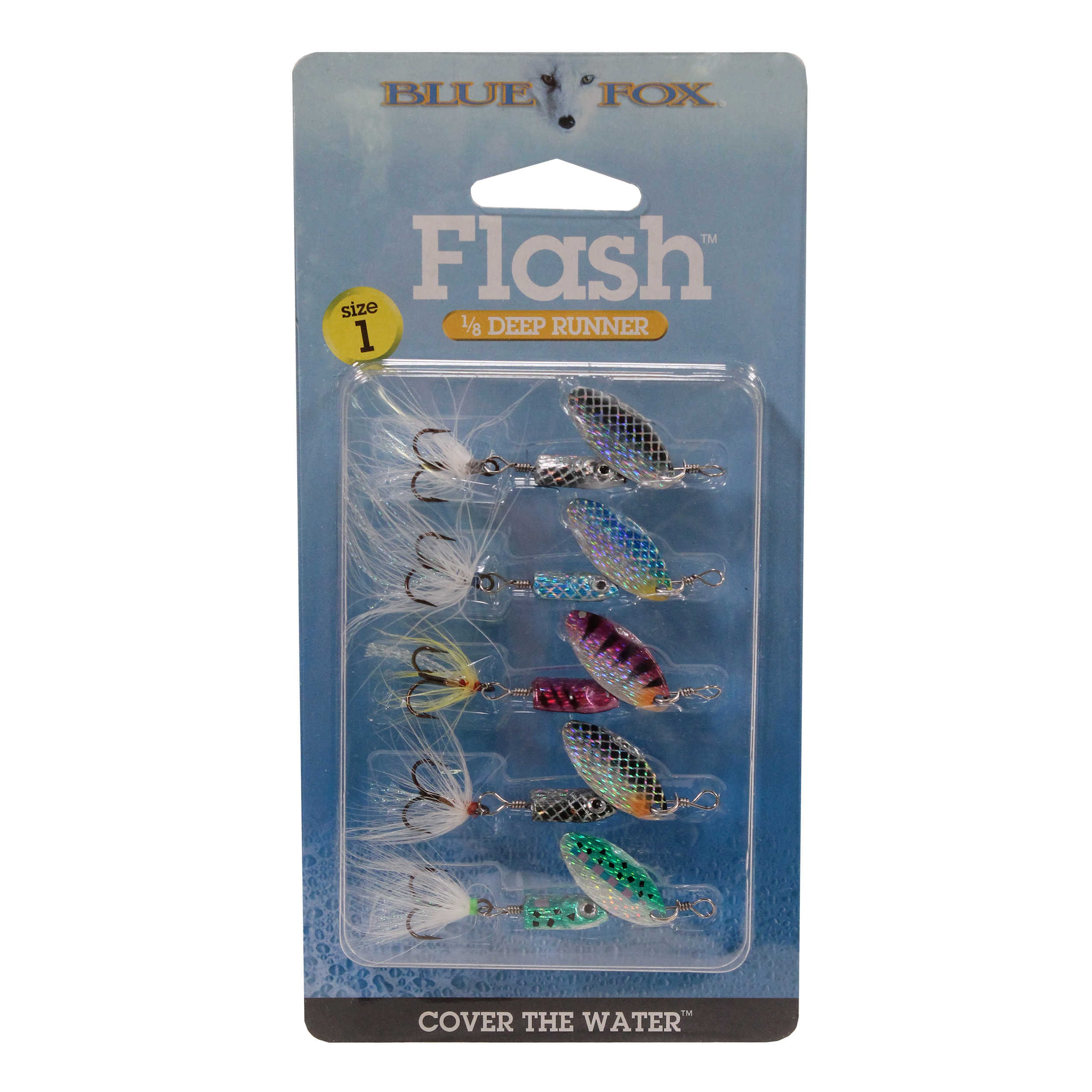 Blue Fox Flash Spinner Kit 1/8 oz WBFF1K5-1 — CampSaver