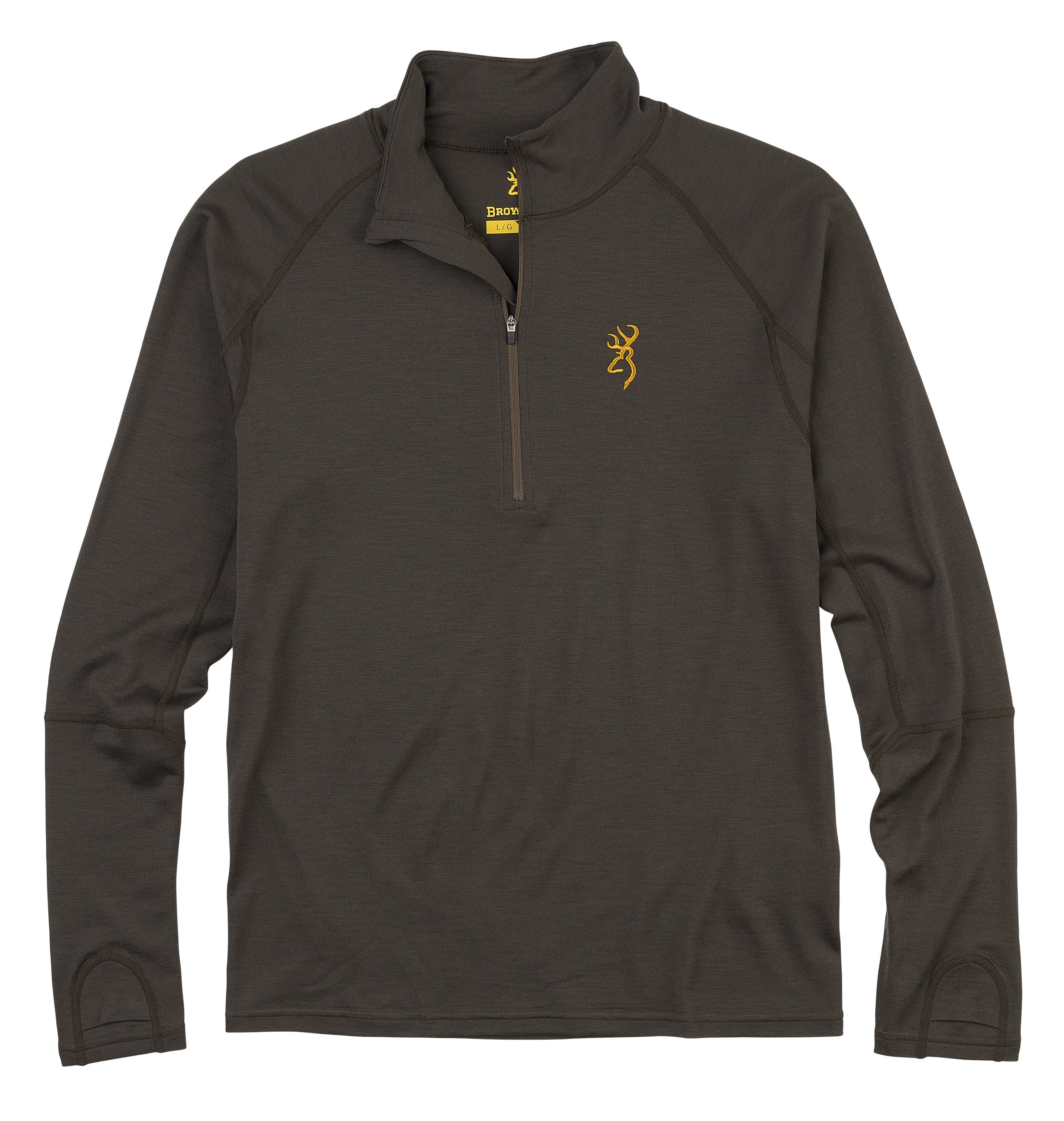 Browning Merino 1/4 Zip Shirt - Mens , Up to 24% Off with Free S&H  