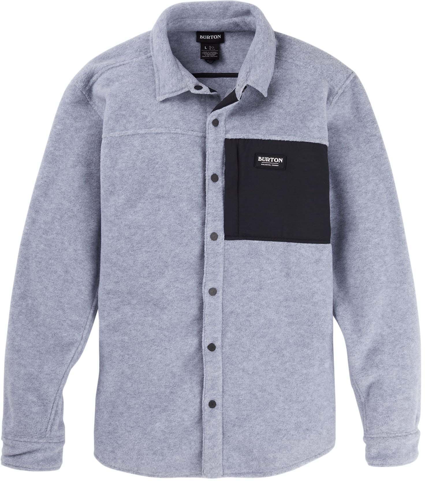 burton men's hearth fleece pullover