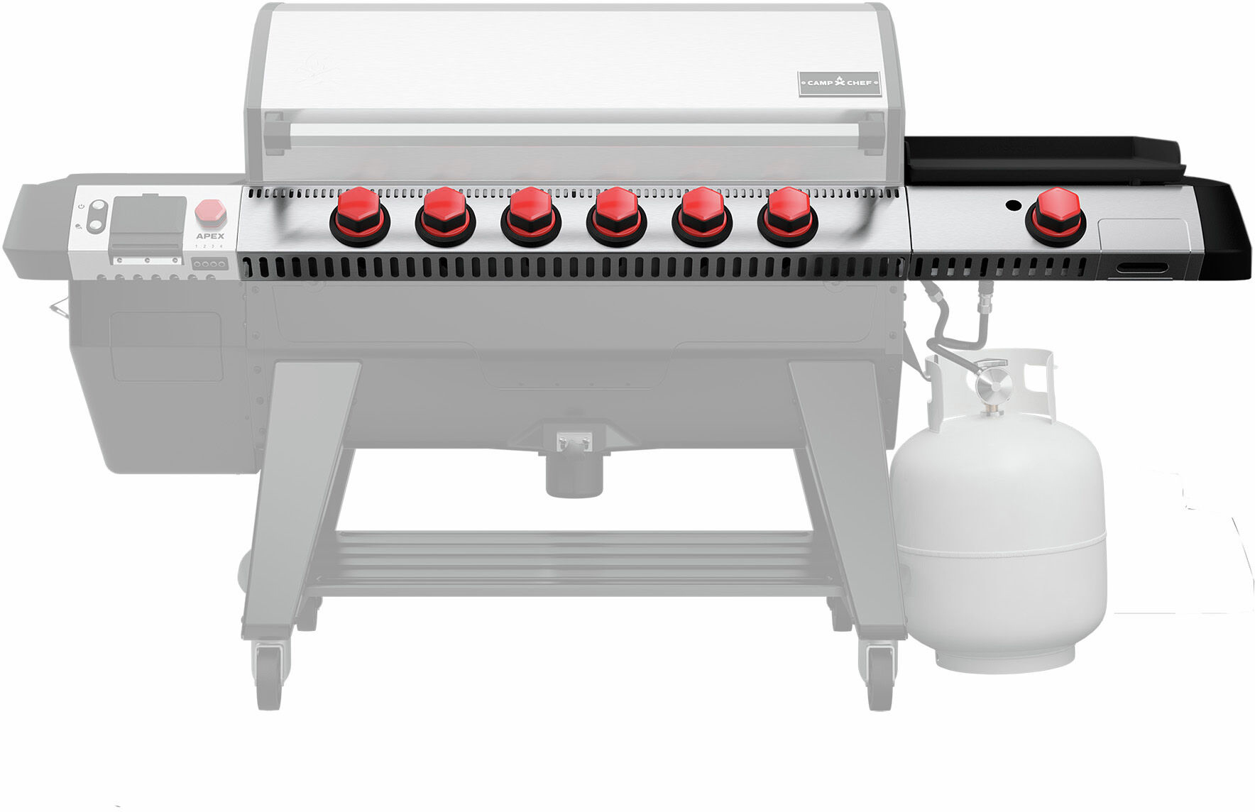 Camp Chef Gas Train Sidekick for Apex Pellet Grill with Free S H