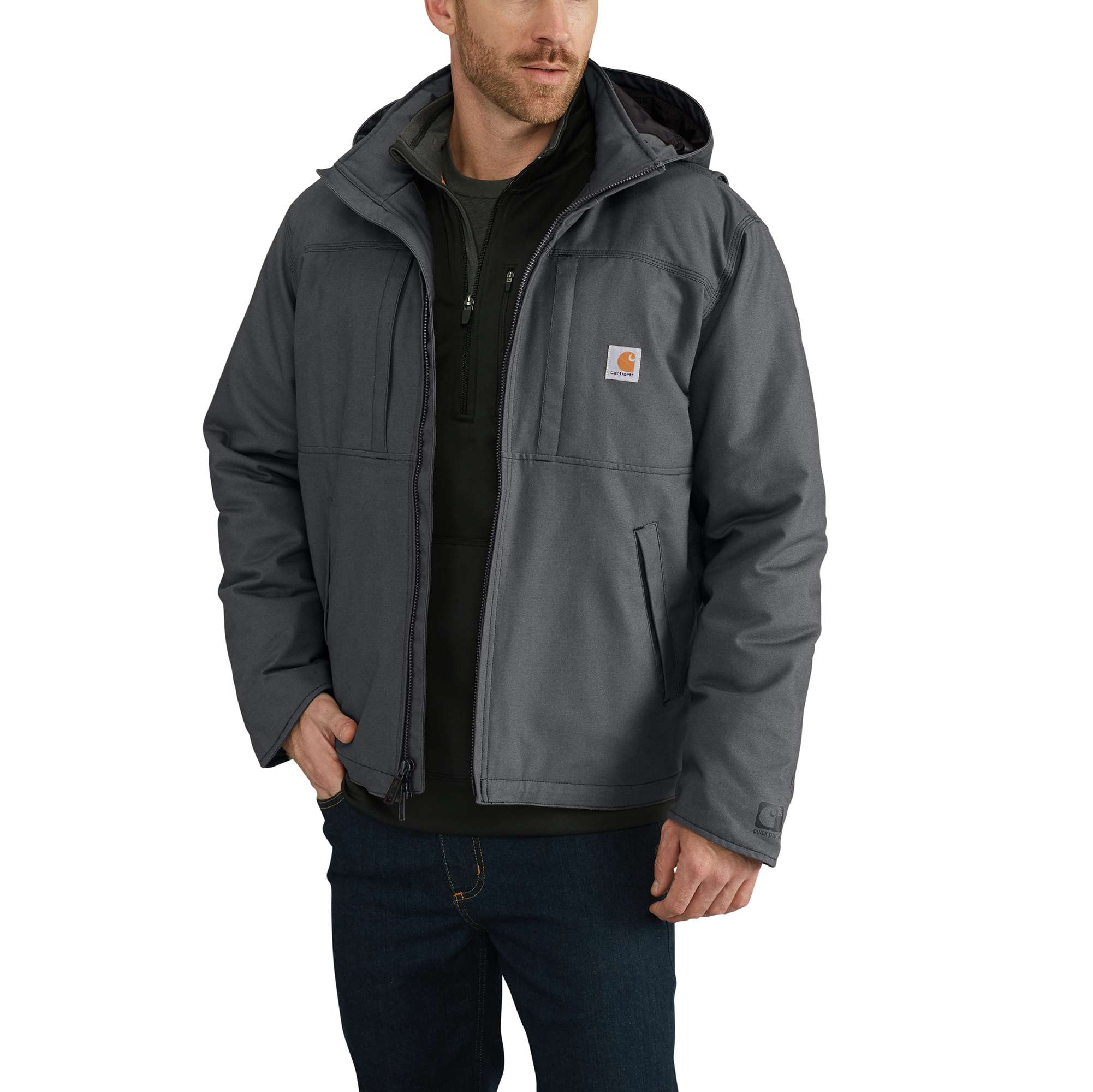 mens carhartt jacket no hood