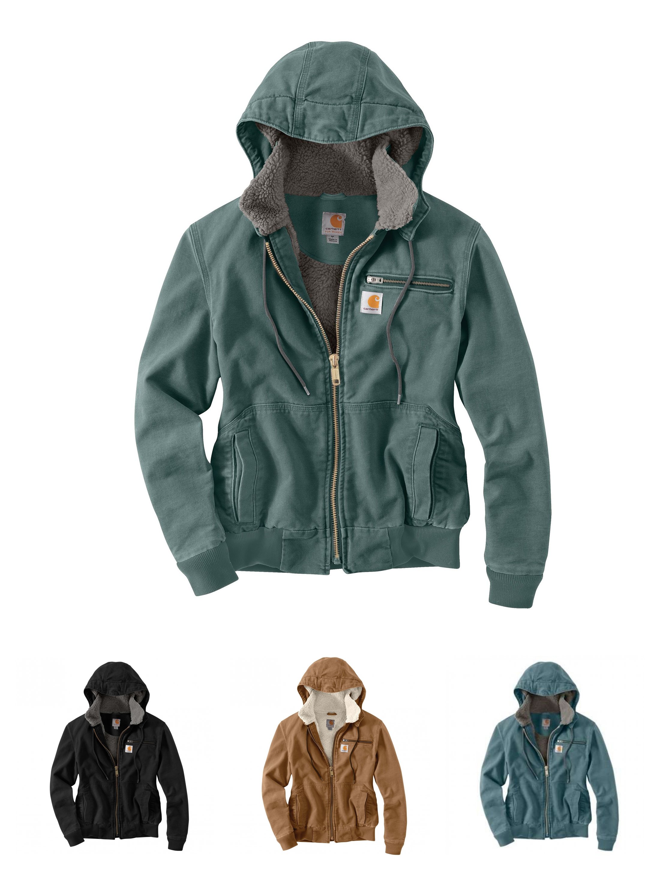 carhartt women's jacket with hood