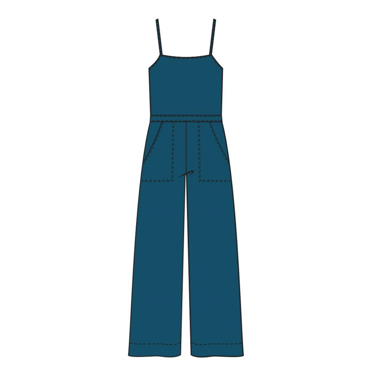 Carve Designs Knox Gauze Jumpsuit - Women's