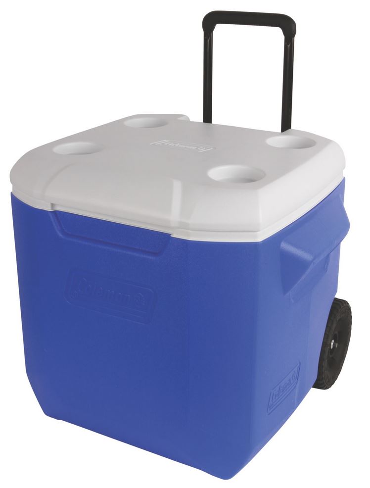 coleman 45 quart wheeled personal cooler