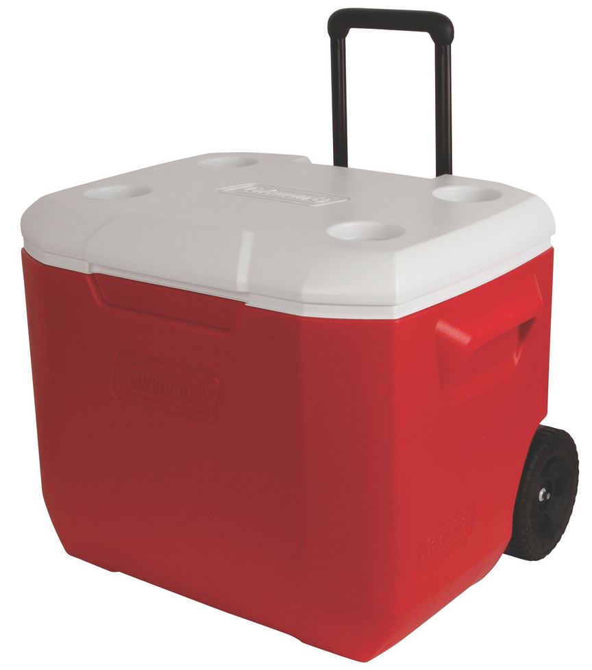 60 quart wheeled cooler