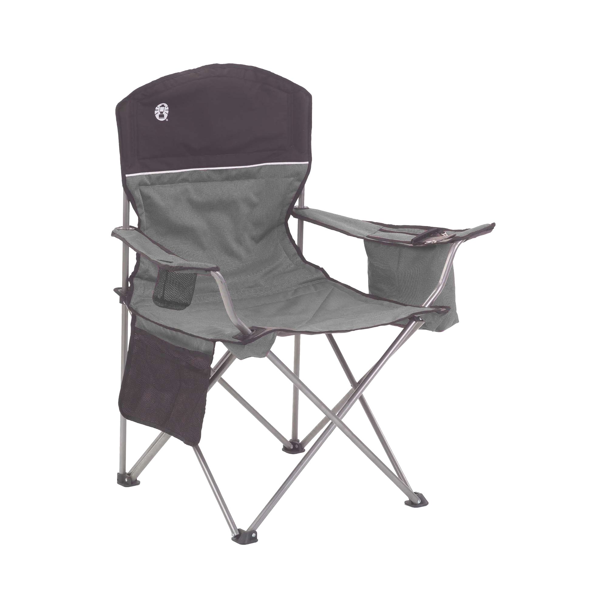 coleman quad chair with cooler